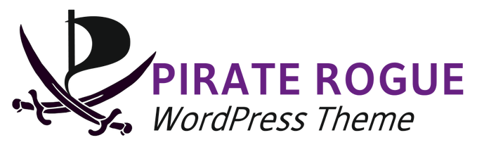 Logo Pirate Rogue WordPress Theme